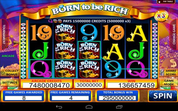 Download Born To Be Rich Slots For Android